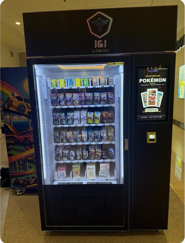 J&J collectibles cabinet live at Tanger Outlets Foxwoods